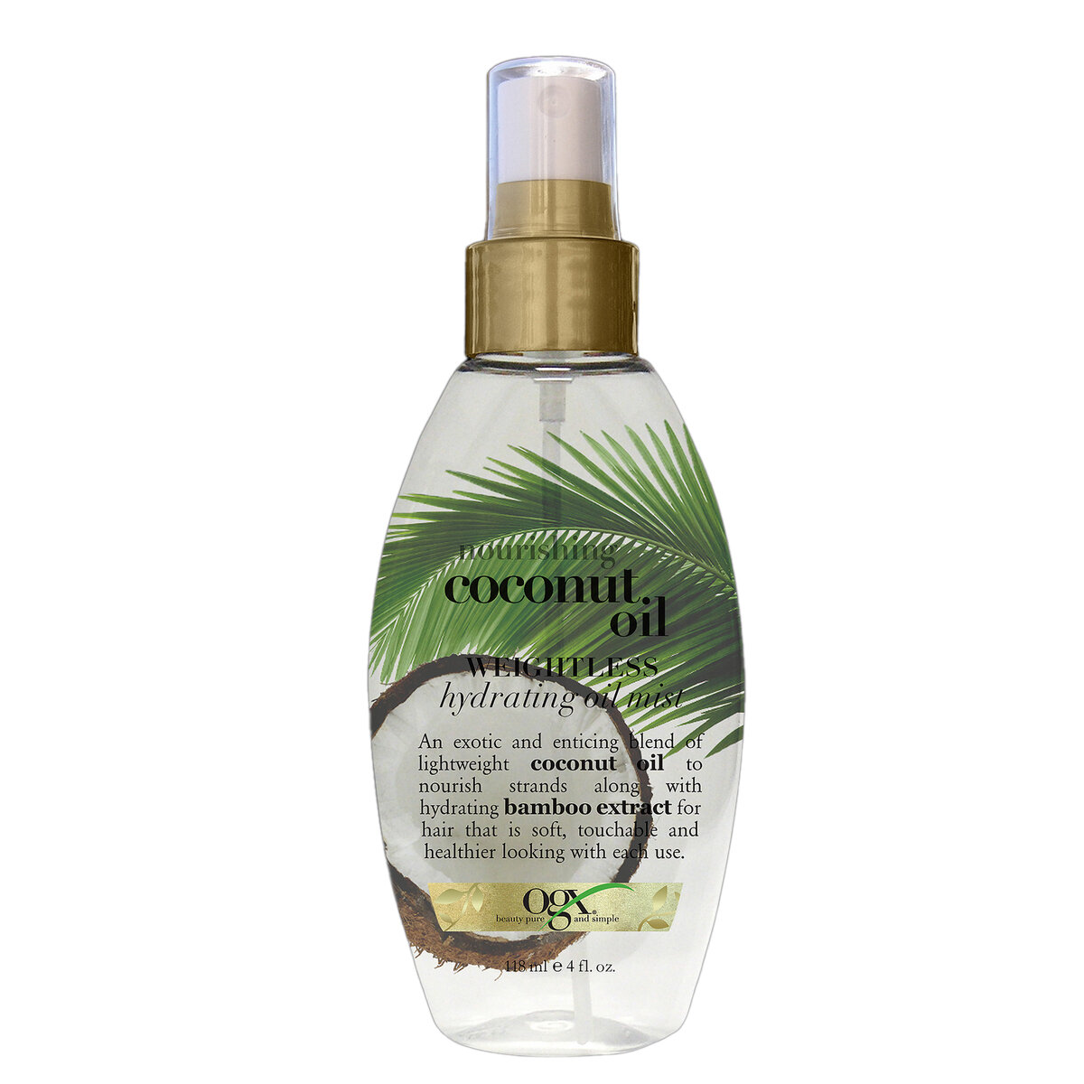 Picture of Ogx Nourishing + Coconut Oil Hydrating Oil Mist - 118ml