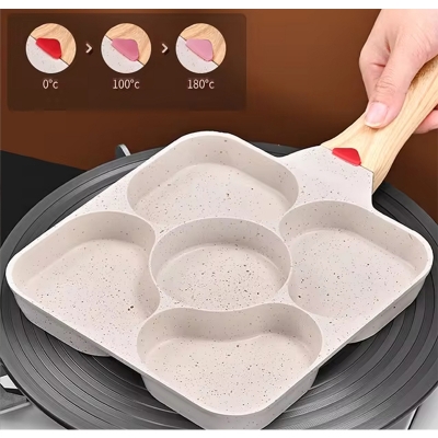 Picture of Aluminum Alloy Frying Pan, Non-Stick Pancakes, Egg Cooker, Pancake