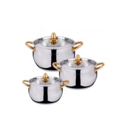 Picture of KAISA VILLA KV-6644 Drop Shipping Stainless Steel Cookware Set Cooking Pots Cooking Pots Sets
