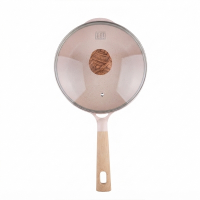 Picture of casting aluminum ceramic coating induction non-stick frying pan-24cm