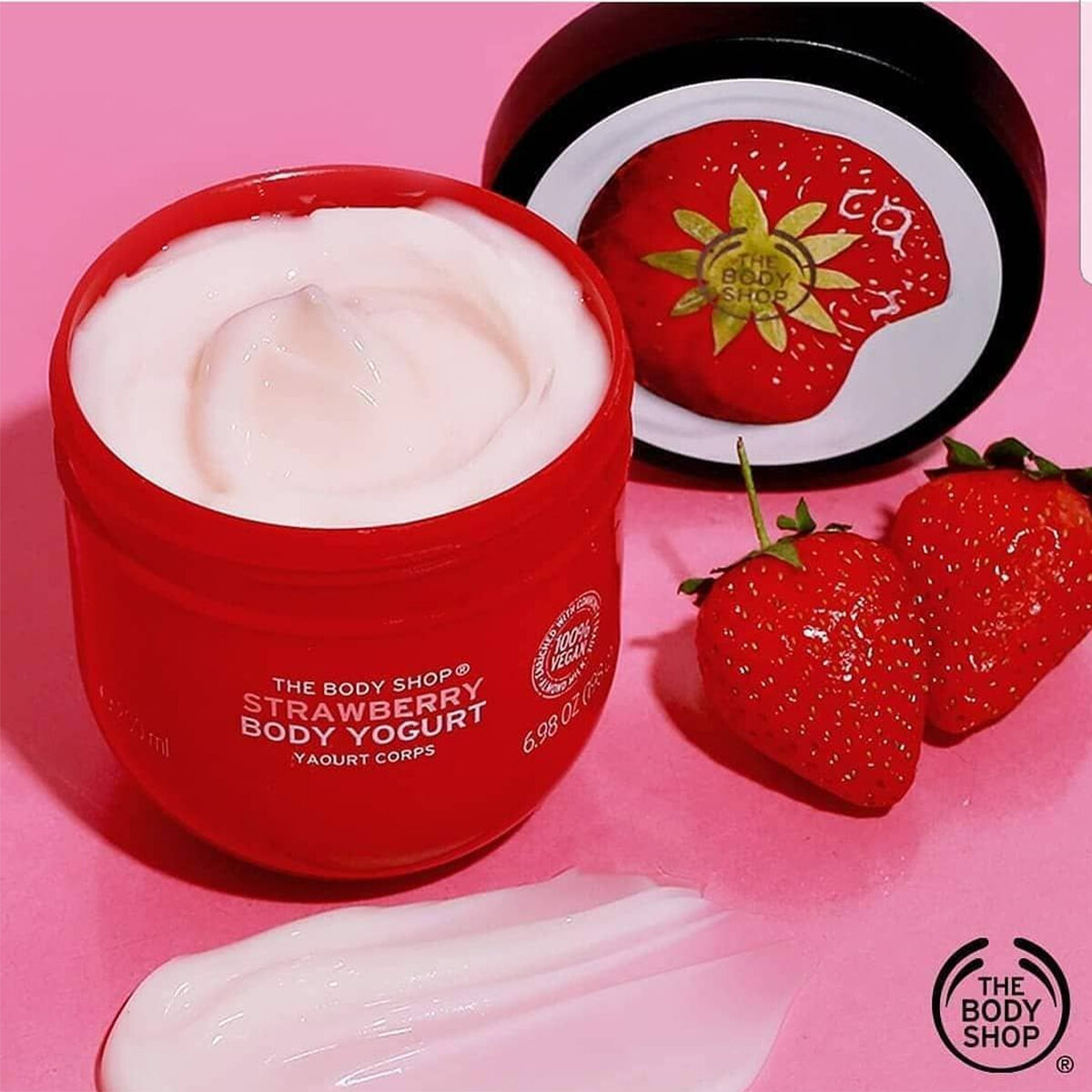 Picture of The Body Shop Strawberry Body Yogurt 200ml