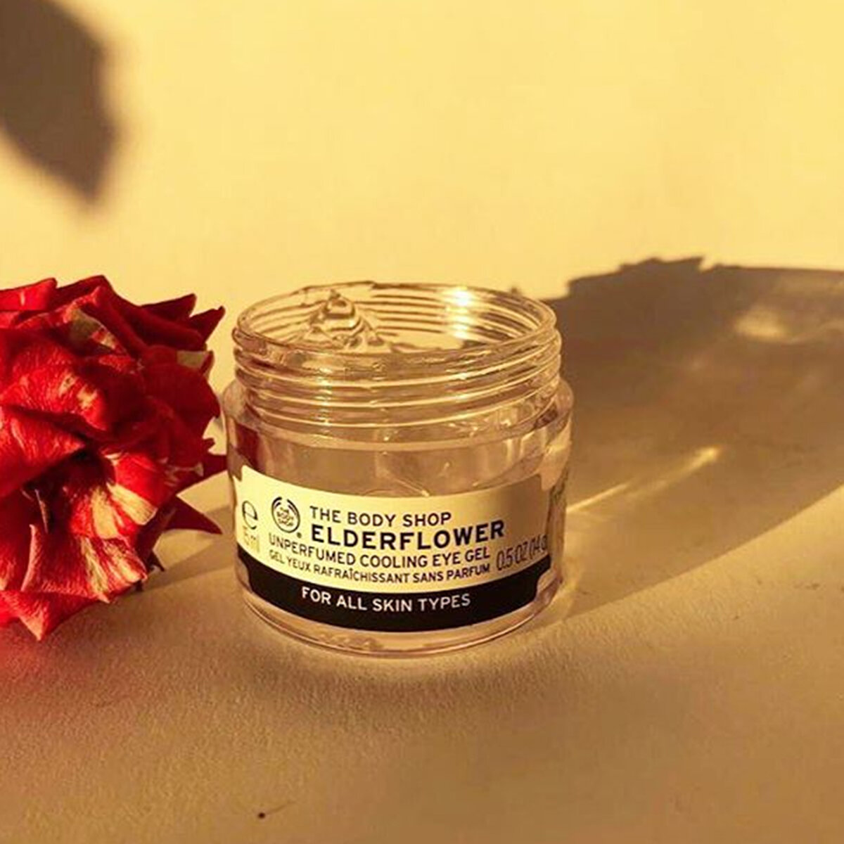 Picture of The Body Shop Elderflower Unperfumed Eye Gel 14g