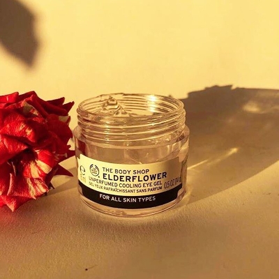 Picture of The Body Shop Elderflower Unperfumed Eye Gel 14g