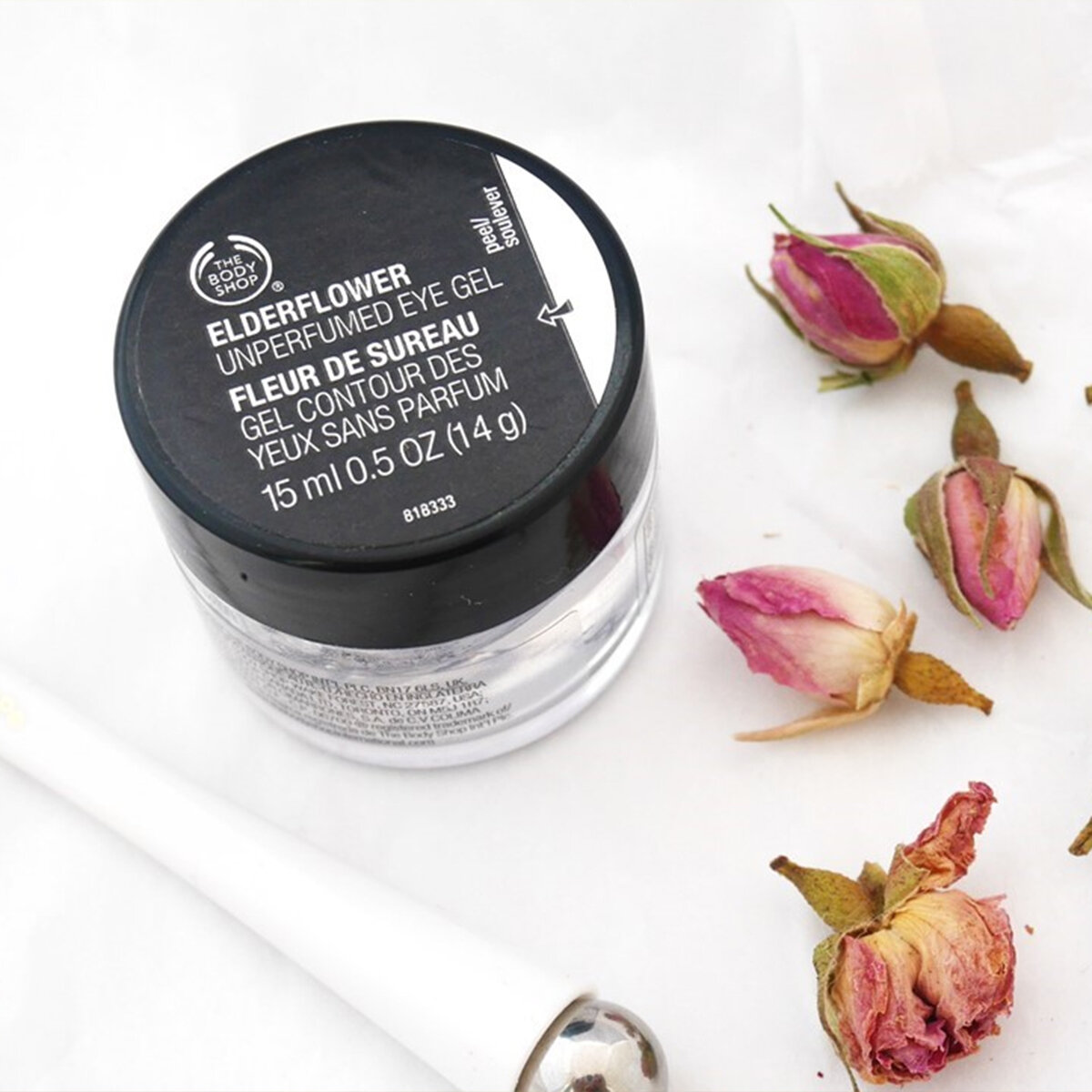 Picture of The Body Shop Elderflower Unperfumed Eye Gel 14g
