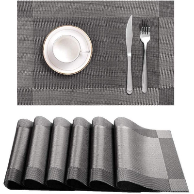 Picture of 6 Dinning Table Mat With 1 Runner (6+1=7 Pcs) Table Mats Set