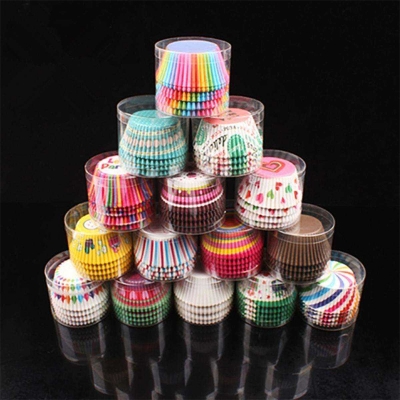 Picture of 150 Pcs Paper Cake Cupcake Liner Case Wrapper Muffin Baking Cup Dessert Party