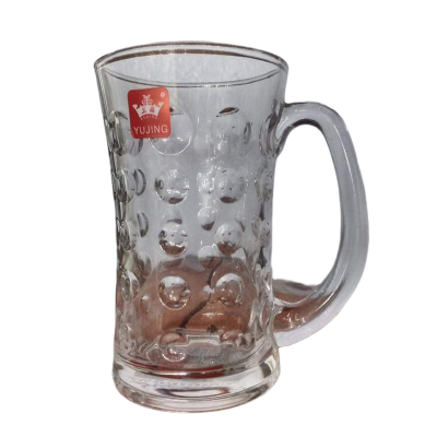 Picture of 1 Piece Clear 450ML Glass Water Mug - Yujing ( China)