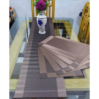 Picture of 7 pcs Dining Table Runner set multi-color