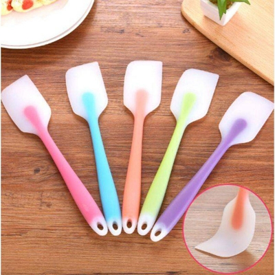 Picture of Baking Tools For Cakes Double Silicone Spatula Spoon Cookie Spatulas Pastry Scraper Mixer Butter Ice Cream Scoop 1 pcs