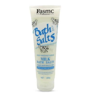 Picture of FASMC Bath Milk Salts Body Massage Scrub 380gm