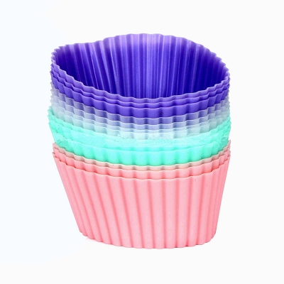Picture of New 6 pcs Silicone Cake Cupcake Cup Cake Tool Bakeware Baking