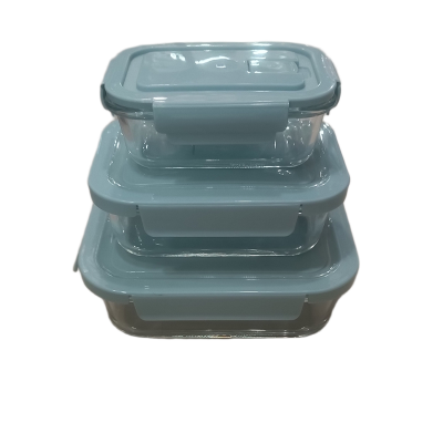 Picture of 3Pcs Oven proof Deli Glassware Bowl Multi-purpose