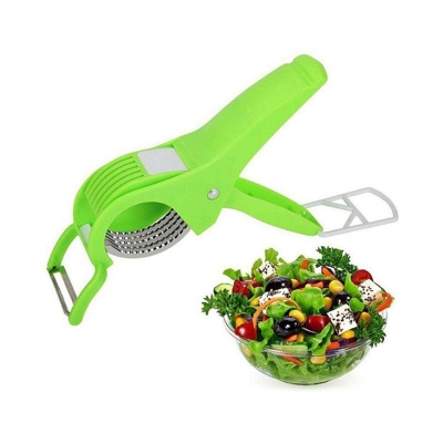 Picture of 2 in 1 Stainless Steel 5 Blade Vegetable Cutter with Peeler