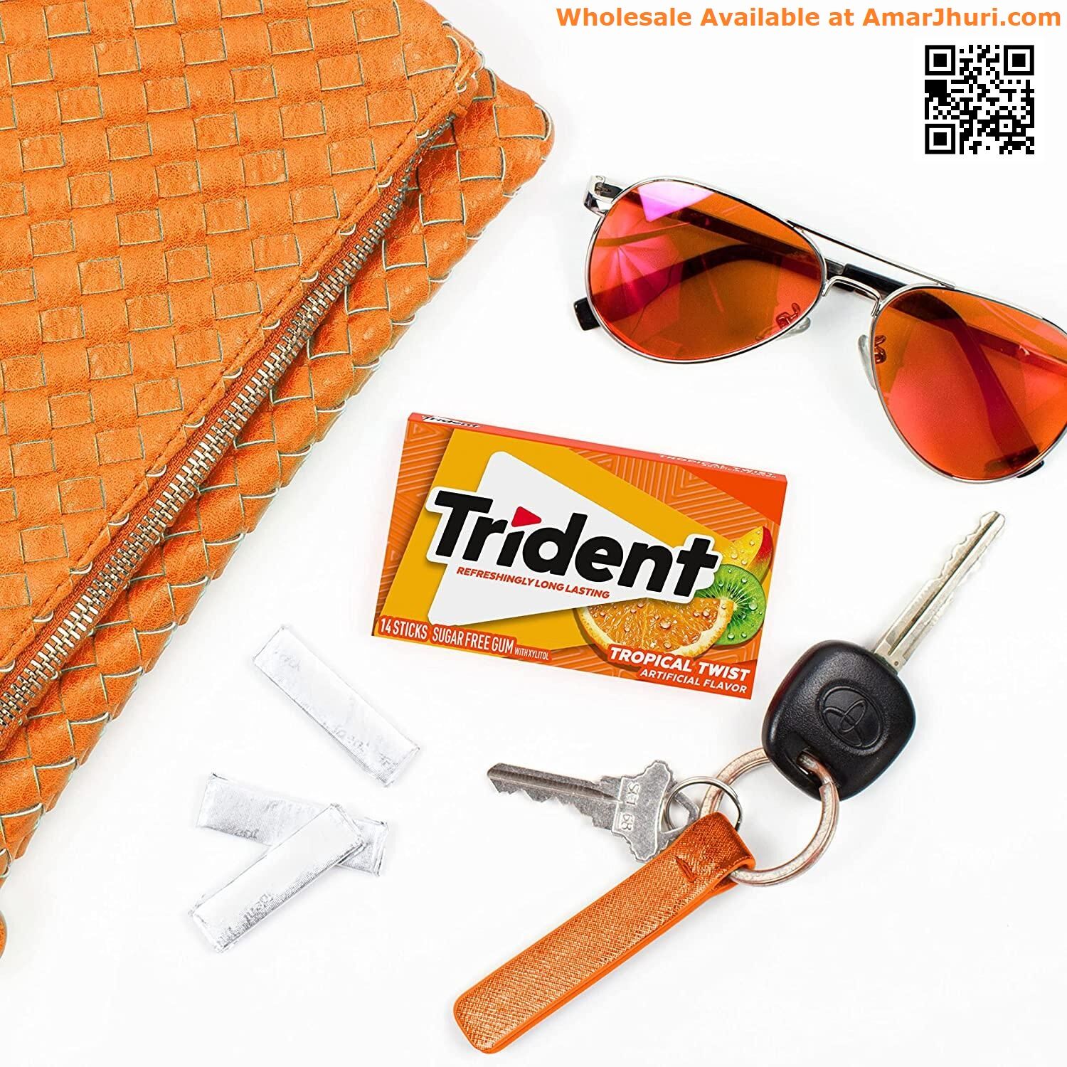 Picture of Trident Spearmint Flavor Sugar Freegmum X 14 Softgmum