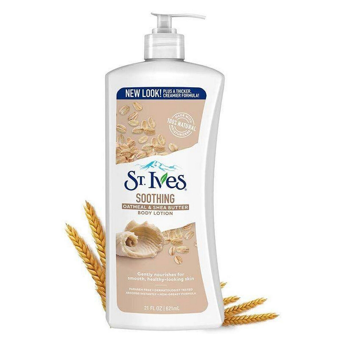 Picture of St. Ives Body Lotion, Soothing Oatmeal & Shea Butter 621ml
