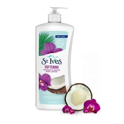 Picture of St. Ives Softening Body Lotion Coconut and Orchid 621ml
