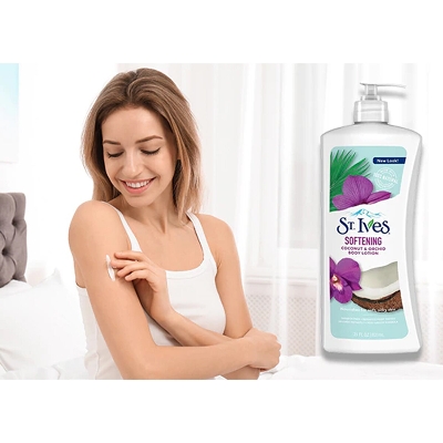 Picture of St. Ives Softening Body Lotion Coconut and Orchid 621ml