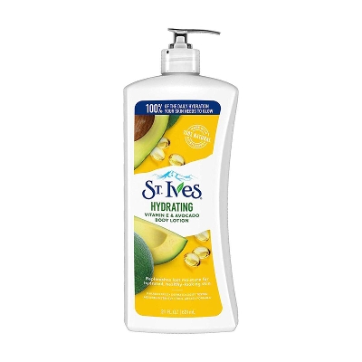 Picture of St. Ives Hydrating Vitamin E & Avocado Body Lotion - 621ml