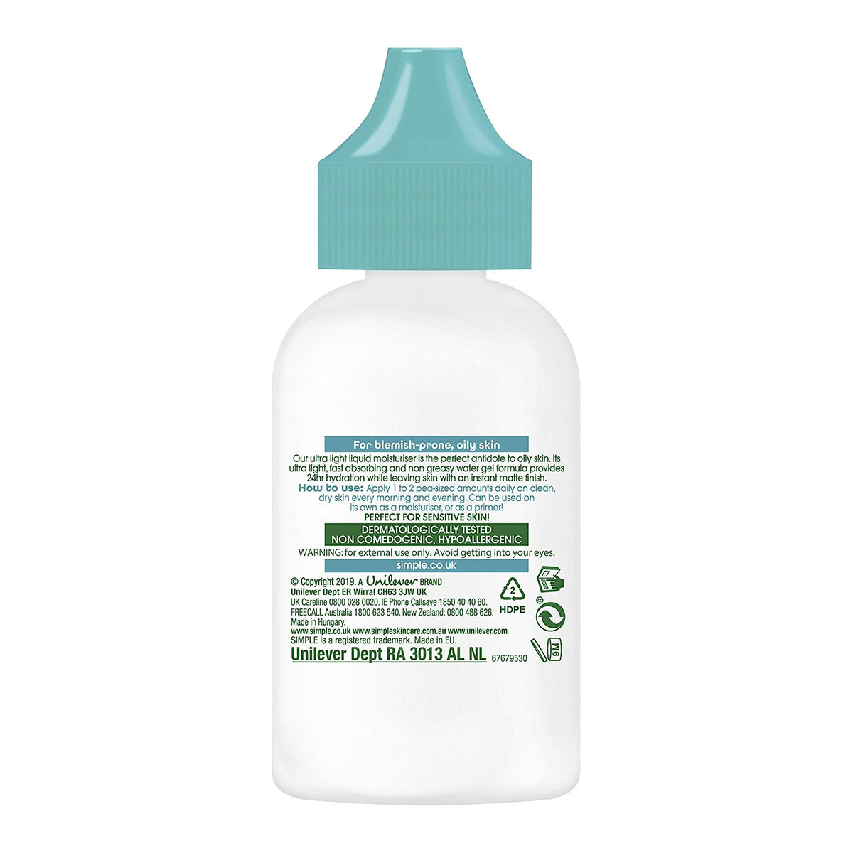 Picture of Simple Ultra Light Liquid Moisturiser 50ml
