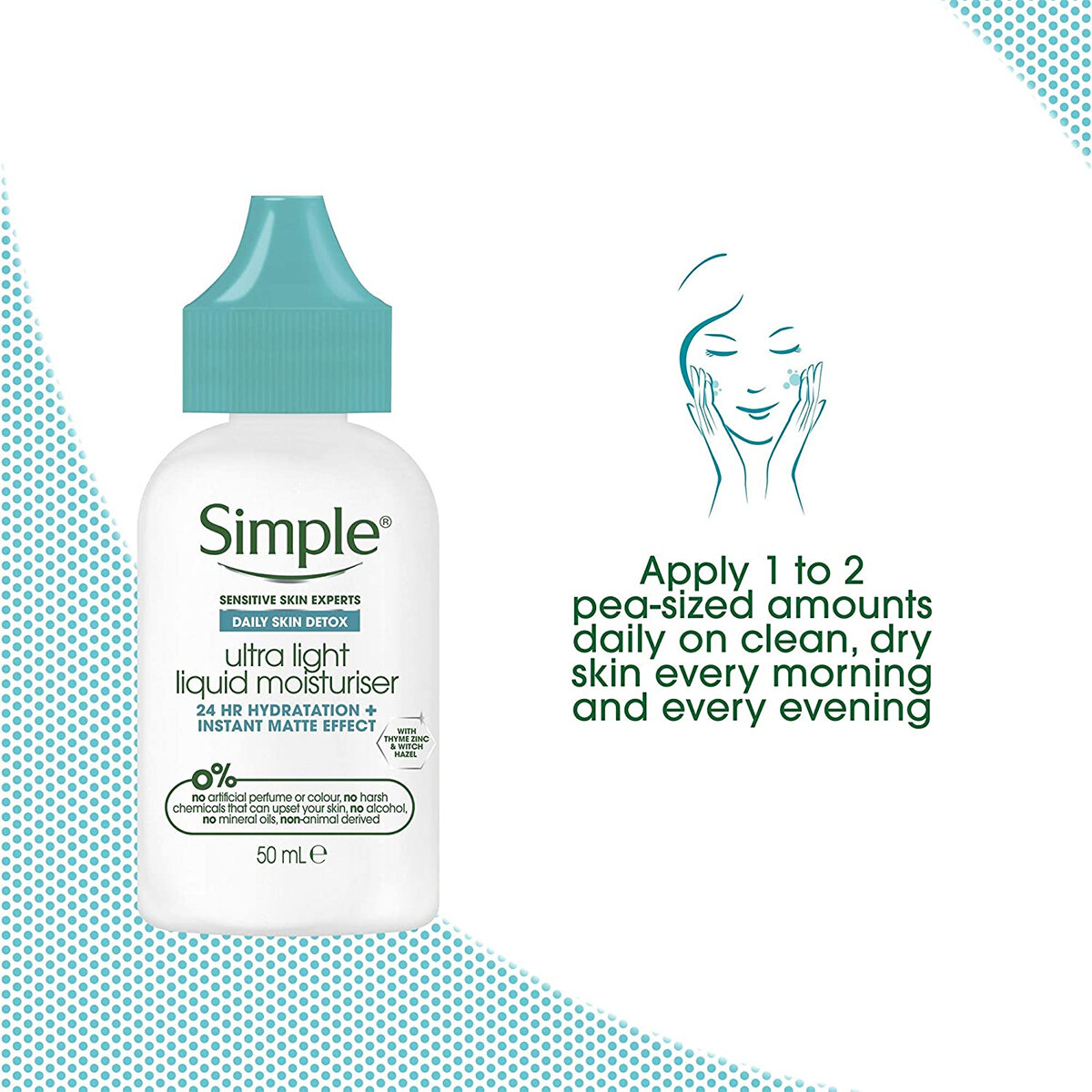 Picture of Simple Ultra Light Liquid Moisturiser 50ml