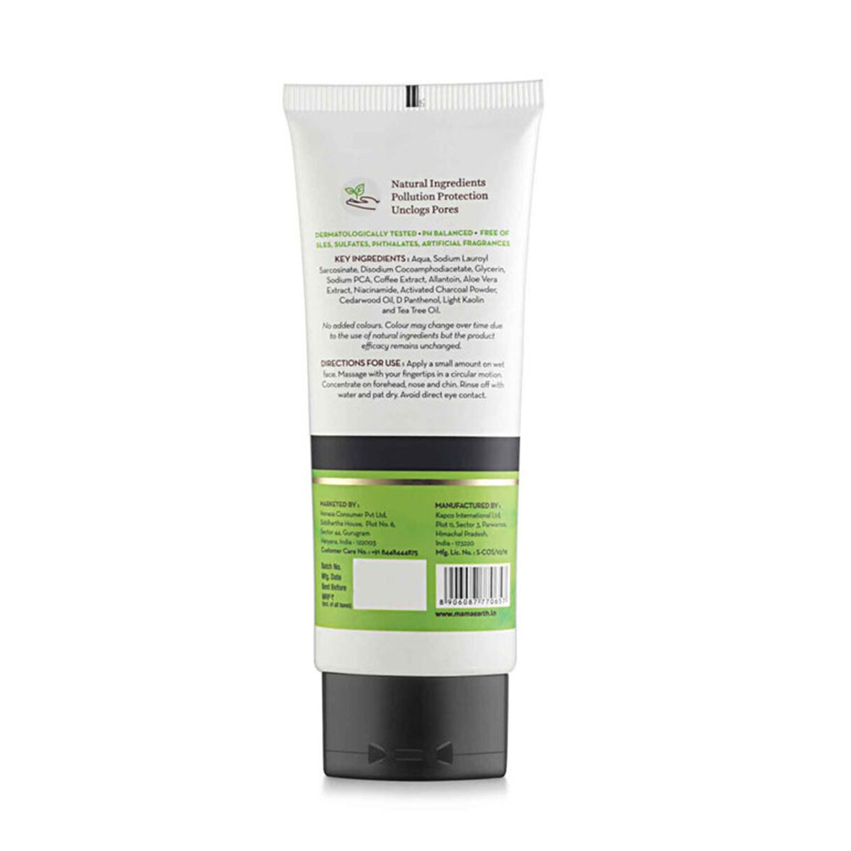Picture of MamaEarth Charcoal Face Wash with Activated 100ml