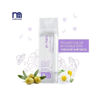 Picture of Mother Care All We Know Baby Oil 300 Ml