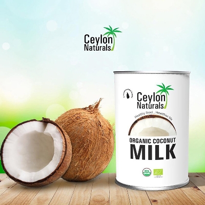 Picture of Ceylon Naturals Organic Coconut Milk 400ml