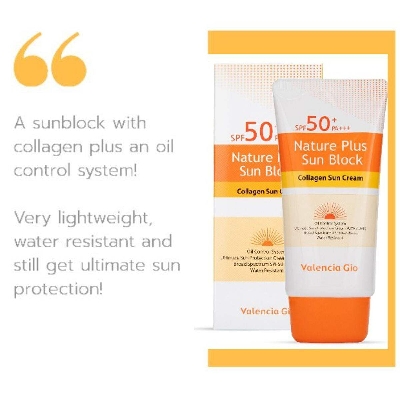 Picture of Valencia Gio Collagen Sun Cream SPF 50+ 70ml