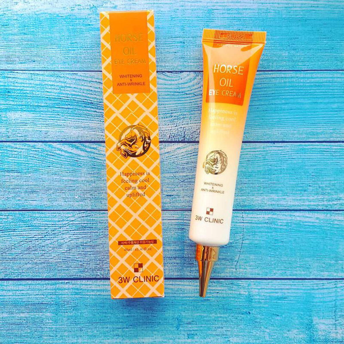 Picture of 3W Clinic Horse Oil Eye Cream 40ml