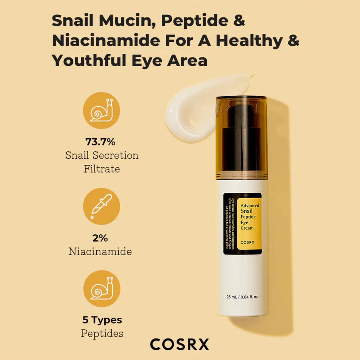 Picture of COSRX Advanced Snail Peptide Eye Cream 25ml