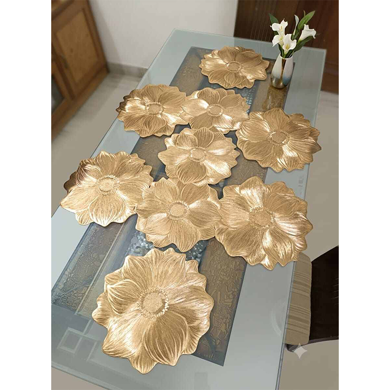 Picture of 6 pc mat 1 pc runner Dining Mat (7pc set)