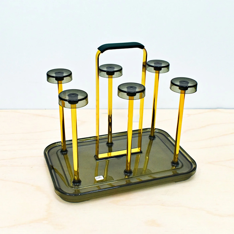 Picture of 6 Hook Metal & Plastic Glass Stand