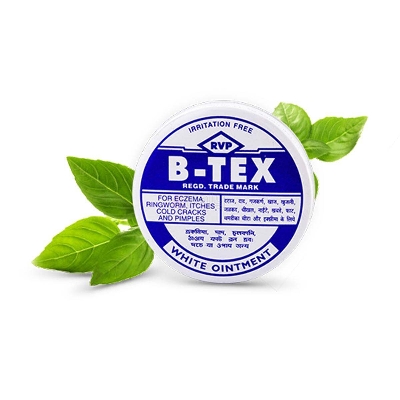 Picture of B - TEX White Ointment Skin Itches Eczema Rash Ring Worm - 14g