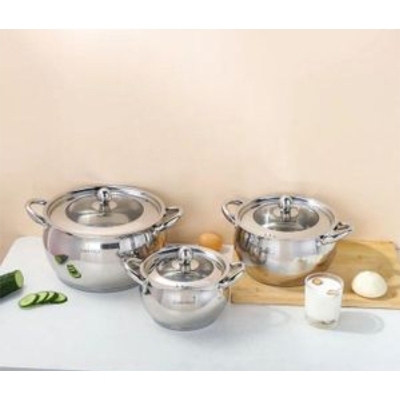 Picture of KAISA VILLA KV-6640 Drop Shipping Stainless Steel Cookware Set Cooking Pots Cooking Pots Sets