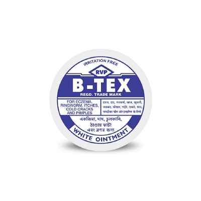 Picture of B - TEX White Ointment Skin Itches Eczema Rash Ring Worm - 14g