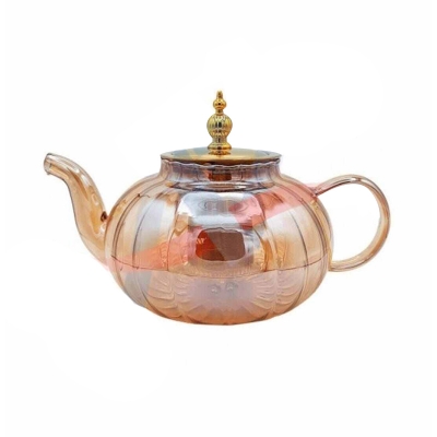 Picture of Heat Resistant Glass Teaset Flower Tea Pot Puer Kettle Coffee Teapot-1000ml