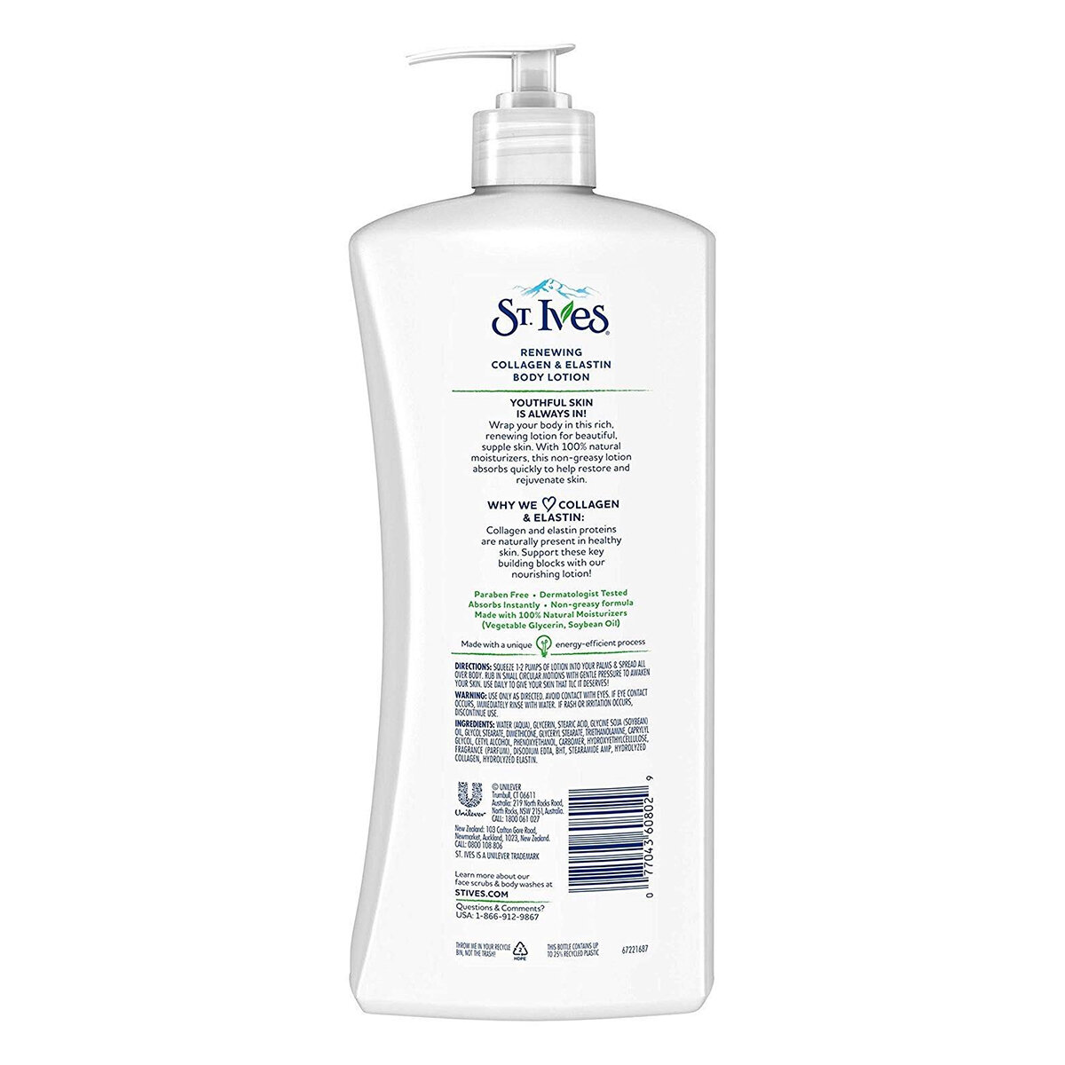Picture of St. Ives Skin Renewing Body Lotion Collagen Elastin 621ml