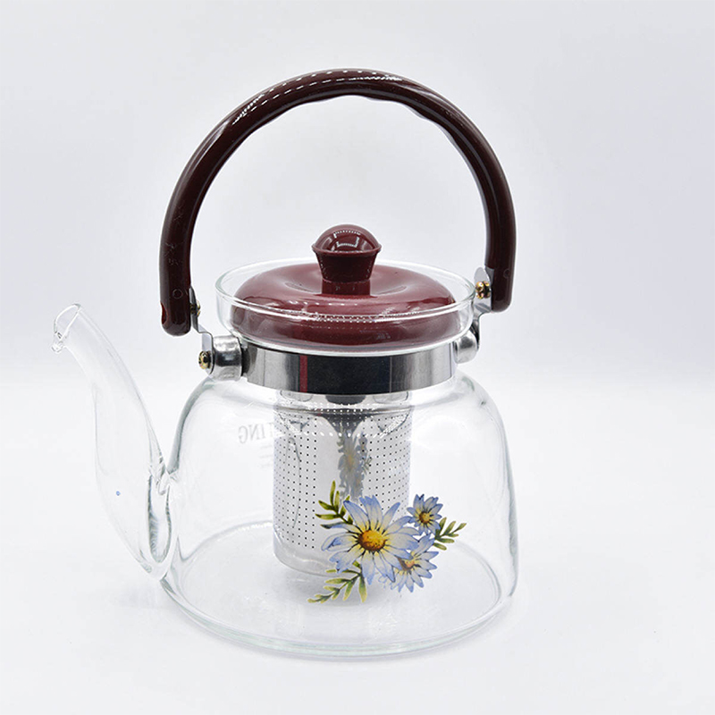 Picture of 1100ml Glass Tea Kettle One Cup Glass Tea Pot
