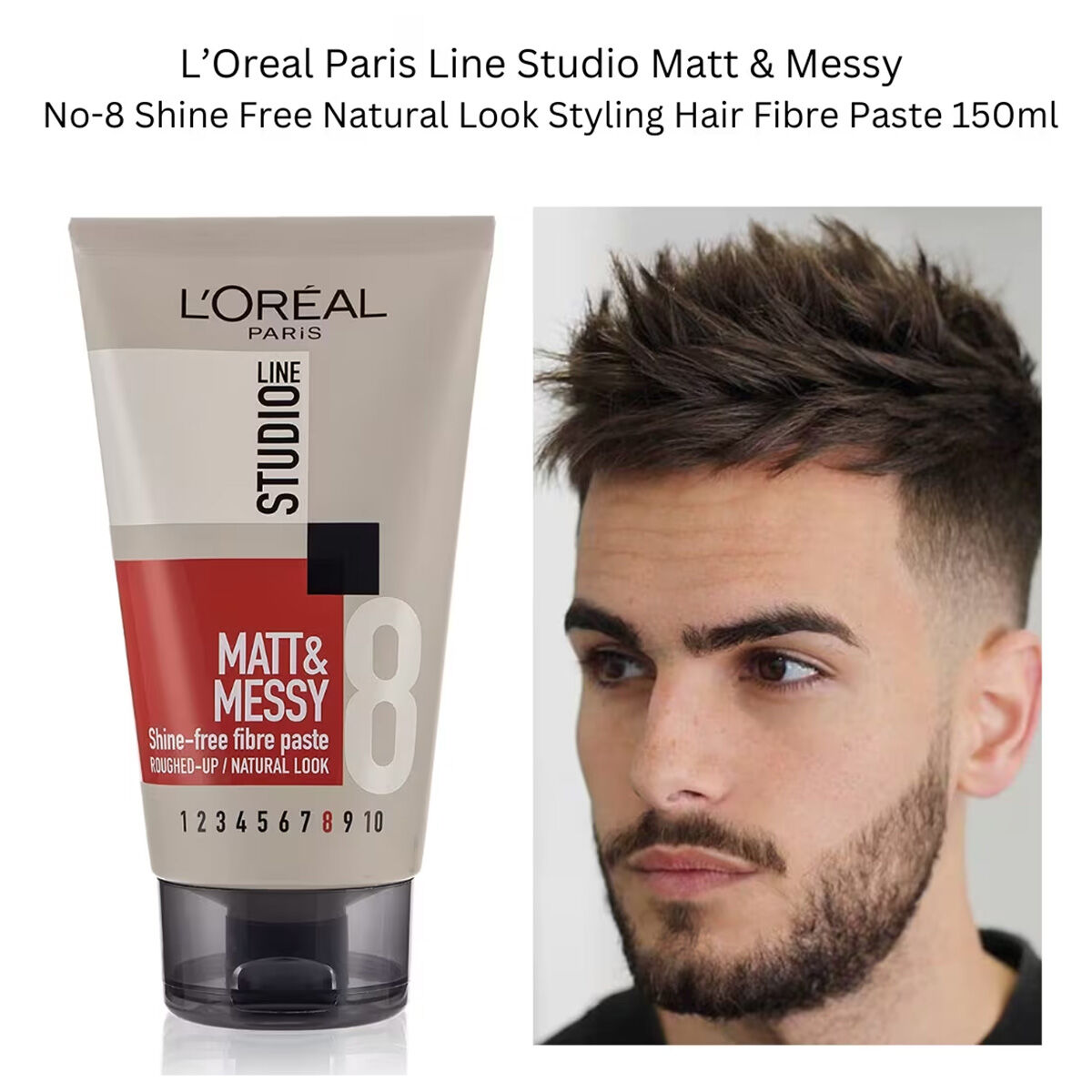 Picture of Loreal Paris Line Studio Matt & Messy 8 Normal Styling Hair Gel 150ml