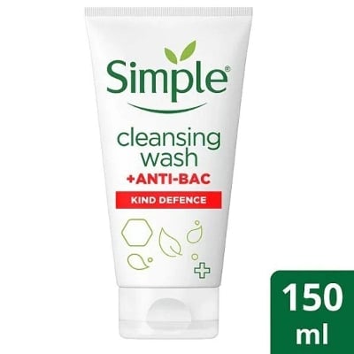Picture of Simple Anti-Bac Cleansing Wash Kind Defence 150ml