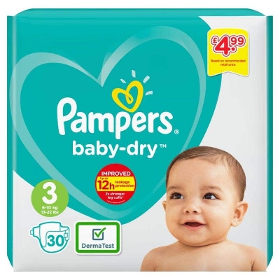 Picture of Pampers Baby Dry Size 3