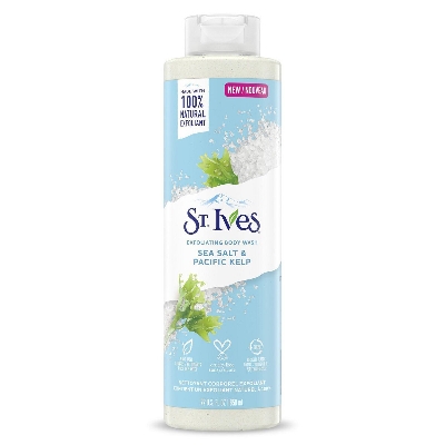 Picture of St. Ives Sea Salt & Pacific Kelp Exfoliating Body Wash 650ml