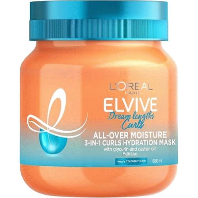 Picture of LOreal Elvive Dream Lengths Curls 3in1 Curls Hydration Maske 680ml