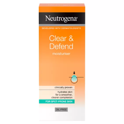 Picture of Neutrogena Clear & Defend Oil Free Moisturiser 50ml