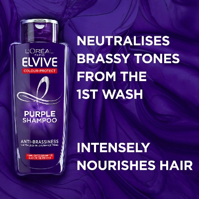 Picture of LOreal Elvive Colour Protect Anti-Brassiness Purple Shampoo 200ml