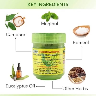 Picture of HONG THAI Traditional Compound Herbal Inhaler 10g