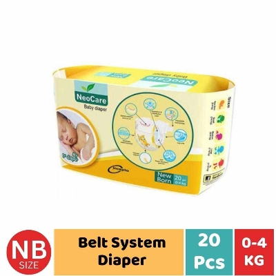 Picture of Neocare Baby Diaper New Born (0-4Kg) - 20pcs