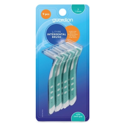Picture of Guardian Interdental Brush L-Type 1.0mm 9s