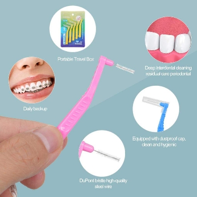Picture of Guardian Interdental Brush L-Type 1.0mm 9s