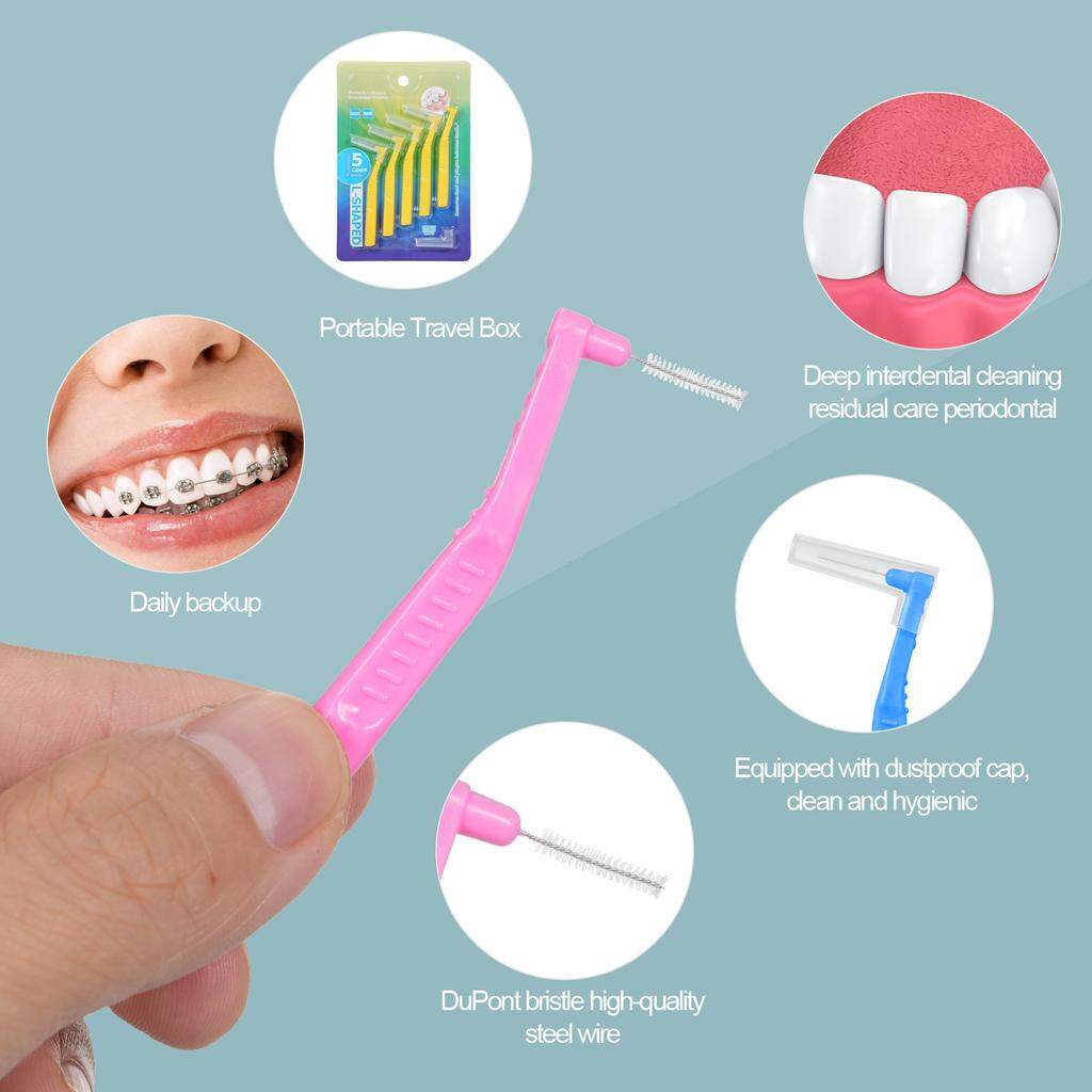 Picture of Guardian Interdental Brush L-Type 0.8mm 9s